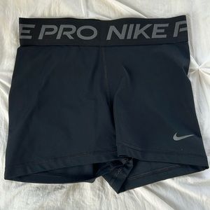 Black Nike Pro spandex. Size small